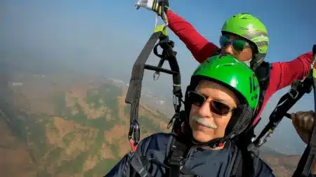 Tandem Paragliding at Kamshet – Soaring Above the Western Ghats with Indus Paragliding