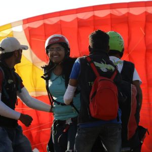 Paragliding ride with Indus Paragliding